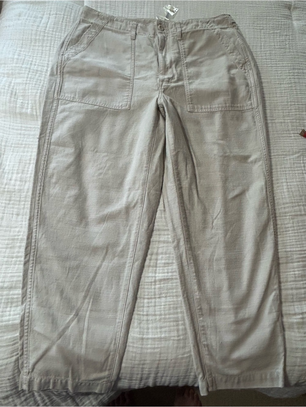 Madewell Curvy Griff Tapered Fatigue  Pants NWT